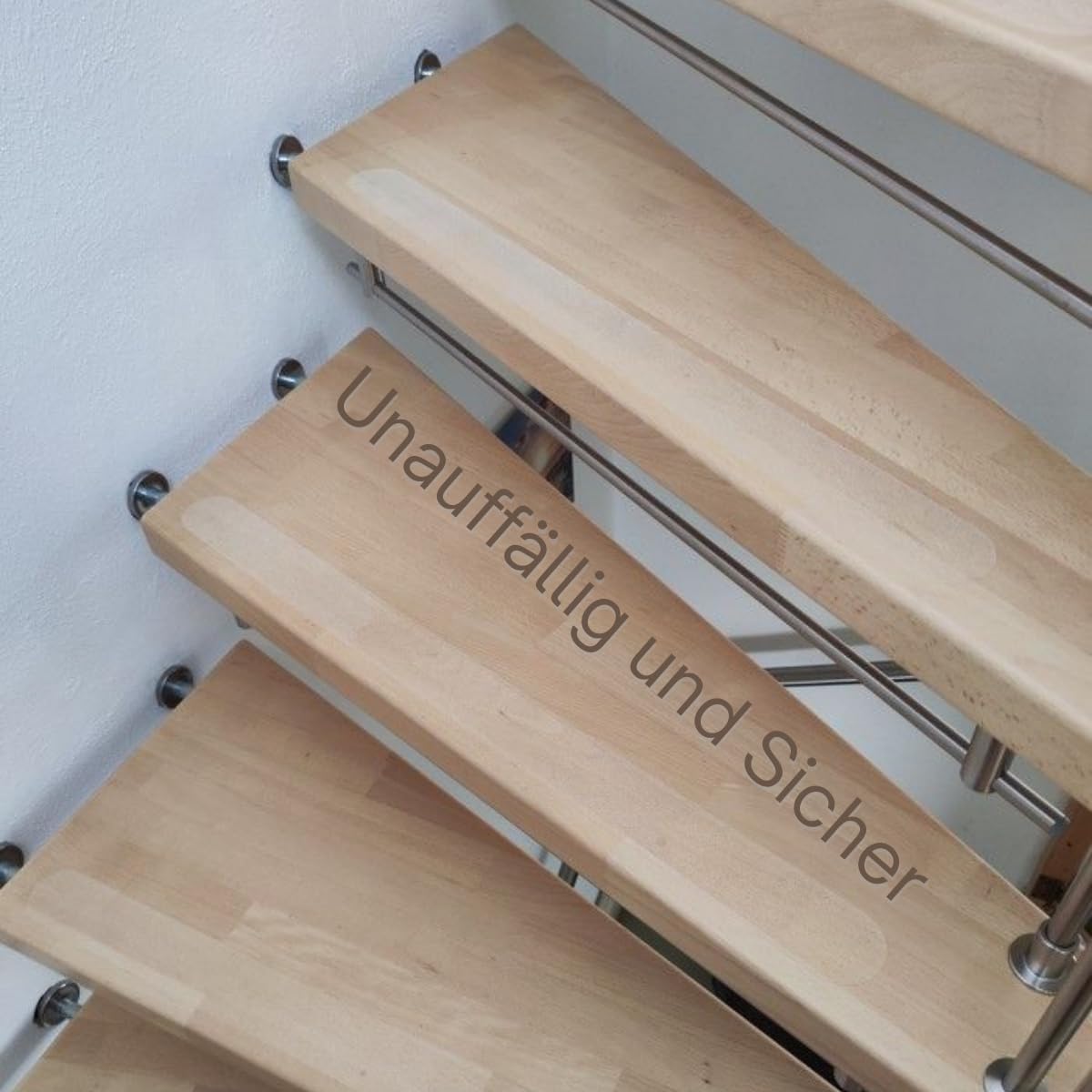 Anti-Rutsch-Streifen Treppe 16Stck. 65x5cm transparent und selbstklebend